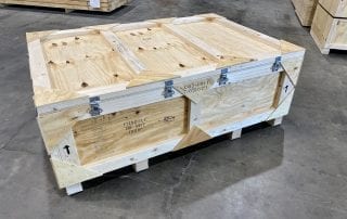 ISPM Certified Custom Crate | Image of Wooden Box