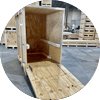 Reusable Crates | Image of Used Wooden Crate